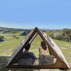 Tente de protection solaire automatique CLM Abri solaire de plage Ouverture rapide instantanée des deux côtés Tente de plage - Product Image 3