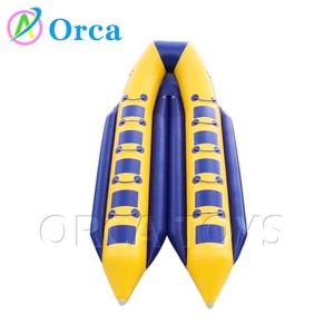 Bote Inflable Tipo Banana de PVC de Alta Calidad para 4-10-12 Personas, 0.65MM, para Deportes Acuáticos y Diversión - Product Image 6