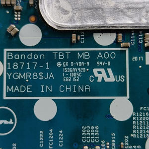 Carte mère d'origine neuve pour Dell Latitude 5300 2-en-1, i7-8665U 05PW9V Bandon TBT MB A00 18717-1 - Product Image 4