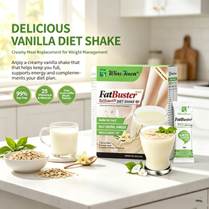 Poudre de milkshake diététique saveur vanille à faible teneur en matières grasses, substitut de repas, brûleur de graisse pour adultes (ne convient pas aux femmes enceintes) - Meilleures ventes - Product Image 3