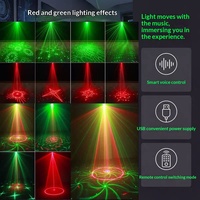 Lumières de fête disco, projecteur laser à faisceau stroboscopique DJ, éclairage de scène pour ambiance de Noël KTV