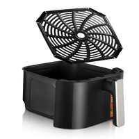 Nouveau style 6.5L contrôle tactile friteuse four panier unique 1600W affichage LED grand Air friteuse grille-pain