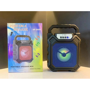 HF-S688 Giá Thấp Nhất Loa 4Inch Loa Nhỏ TWS Bass Cầm Tay Loa Với Đèn Nhiều Màu Sắc - Product Image 3