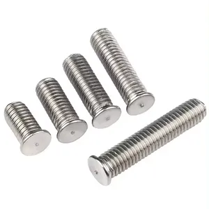 304 Stainless steel welding screws spot studs welding bolt Capacitor Discharge M3 M4 M5 M6 M8M10 Threaded Spot Weld nail