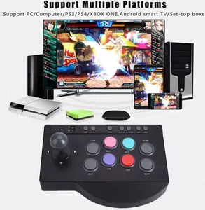 PXN-0082 Stik Permainan Arkade USB Asli dari Pabrik untuk PS4 PS3 /Xbox One & Series/PC/Switch/Aksesori Game Android