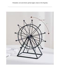 Décoration d'étagère artistique en gros, ornement décoratif doré, étagère contemporaine légère pour la maison - Product Image 3