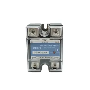 CHUX SSR-25DA 24-480VAC To 3-32VDC Single Phase DC-AC SSR 25A Solid State Relay