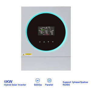 Onduleurs solaires 5kw 6kw 8kw 10kw 12kw 24V 48V Onduleur hors réseau à onde sinusoïdale pure 15kw Onduleur 5kv Batterie <span class=keywords><strong>Inventeur</strong></span> Énergie solaire - Product Image 4