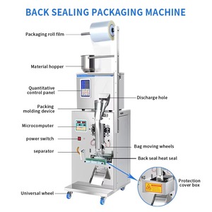 Multifunzionale automatico ad alta precisione noci di riso riempimento macchina imballatrice motore pesatura pompa sacchetto di plastica sacchetto di imballaggio cibo - Product Image 2