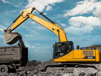 Excavadora Rompedora de Rocas de 35 Toneladas, Excavadora de Orugas en Existencia 933E