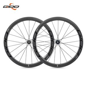 Juego de Ruedas de Bicicleta de Fibra de Carbono <span class=keywords><strong>GIOO</strong></span> de 26/27.5/29 Pulgadas T700+T800, Pieza de Bicicleta de Carretera, Freno de Disco, Llanta Clincher, Buje, Ruedas Negras para Gravel - Product Image 1