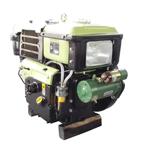 R180 Four-Stroke Water-Cooing Single Cylinder Diesel Engine for Sale 12HP