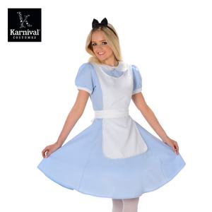 ODM donna tradizionale Halloween fiaba Costume intero vendita include fascia vestito per Cosplay <span class=keywords><strong>Alice</strong></span> <span class=keywords><strong>Wonderland</strong></span> - Product Image 5