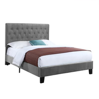 Meilleure vente au prix d'usine lits avec chambre à coucher personnalisés mobilier moderne ensemble de lit de luxe lit King Size