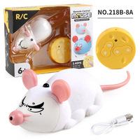 Serpent en plastique télécommandé infrarouge électrique, jouet électronique amusant pour animaux de compagnie, souris à induction pour les enfants de 4 à 6 ans