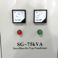Transformateur d'isolement triphasé sec 75 kVA élévateur/abaisseur de tension 380 V vers 220 V, 480 V vers 400 V pour machine de découpe laser