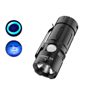 Helius Mini UV fluorescente inspección antorcha <span class=keywords><strong>Luz</strong></span> Portátil <span class=keywords><strong>ultravioleta</strong></span> trabajo <span class=keywords><strong>luz</strong></span> aleación de aluminio recargable LED linterna - Product Image 1