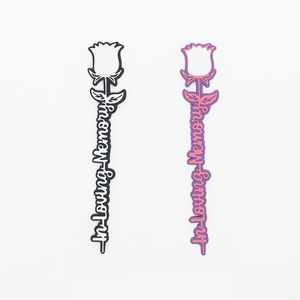 Qualisub Rose in Silicone Personalizzabili per Sublimazione 205x39mm Alla Moda per Regalo di San Valentino in Memoria Amorevole - Product Image 5