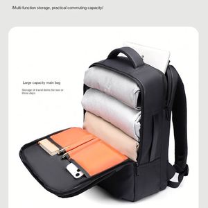 Custom logo High Quality <b>Men</b> College Student Computer Business Mochila Waterproof Bagpack Travel Back Pack <b>Laptop</b> <b>Bag</b> Backpacks - Product Image 4