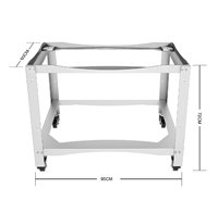 Presse à chaud électrique CY CYB2-2N 40x50cm à double station, nouvelle machine d'impression par sublimation pour t-shirts, avec contrôleur LCD