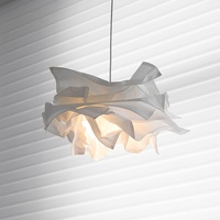 Nordique nuage chambre lustre créatif salon salle à manger chambre étude papier lampe décoration nordique