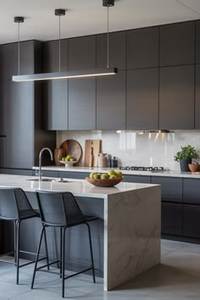 Mueble <span class=keywords><strong>de</strong></span> Cocina Modular Estilo Italiano con Cajones <span class=keywords><strong>de</strong></span> Acero Inoxidable Multifuncional para Uso en Cocinas Modernas - Product Image 5