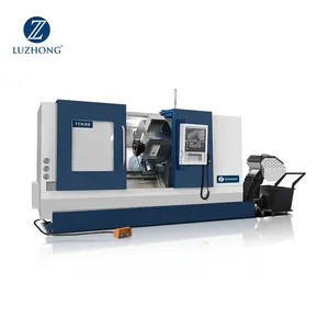 Torno CNC de 5 ejes, torno cnc de cama inclinada TCK56, fresadora cnc, máquina de torno de 5 ejes