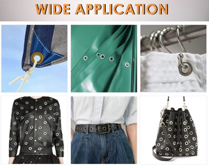 Kit de pinces à œillets robustes-Outil d'installation de bricolage pour <span class=keywords><strong>tissu</strong></span>, cuir et toile, avec œillets assortis - Product Image 5