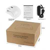 Professionnel SUN X5 Max ongles UV Led sèche 120W 45 pièces perles de lampe haute qualité Plug in durcissement rapide Gel vernis à ongles lampe Machine