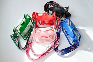 Bolso de Hombro Transparente de PVC Cómodo Sigma Riho 1922 con Correas Personalizables Reemplazables, Bolso Cruzado Personalizado para Hermandades - Product Image 6