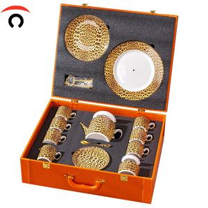 Nouvel ensemble <span class=keywords><strong>de</strong></span> 6 tasses en porcelaine fine 220 ml, motif Flora moderne 2025, avec soucoupes, personnalisables, pour le thé <span class=keywords><strong>de</strong></span> l'après-midi, <span class=keywords><strong>prix</strong></span> usine - Product Image 4