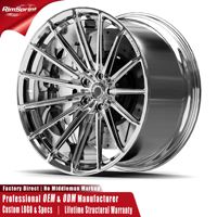 Jantes en alliage forgé WF XRSM-EVO-FG 15-24 pouces 5x112 5x132 sur mesure pour BMW M5 G90 G99 X5 X6 X7 XM Audi RS6 RS7 Kit complet