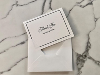 Cartes d'invitation de mariage personnalisées en gros, magnifiques, avec enveloppe de haute qualité, faible MOQ, gaufrage et pelliculage mat