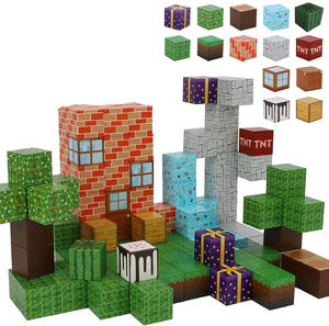 Juguetes <span class=keywords><strong>de</strong></span> cubo <span class=keywords><strong>de</strong></span> <span class=keywords><strong>Rubik</strong></span> magnético <span class=keywords><strong>de</strong></span> fábrica varios patrones personalizados My World Game bloques <span class=keywords><strong>de</strong></span> construcción magnéticos - Product Image 2