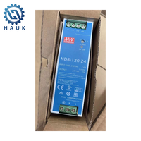 Prix d'usine, alimentation électrique originale 240W 24V DC Meanwell, nouvelle alimentation NDR-240-24