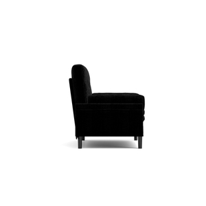 تيانهانج أسود حديث 2 مقعد قماش + أريكة معدنية للنوم مع وظيفة الاتكال - Product Image 3