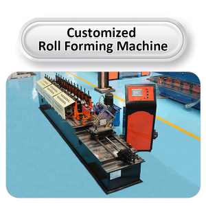 Kiel walzen form maschine Metallprofil-Rollen form maschine Doppel linie c u Kanal bolzen-und Ketten maschine - Product Image 2
