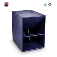 Subwoofer professionnel F121 de 21 pouces, 3000 W de puissance de pointe, système audio PA pour événements en plein air, son puissant, haut-parleur de basses
