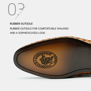 Nouvelles pantoufles d'été confortables en cuir de vachette pour hommes, style Baotou à bout fermé, tissées à la main, pour affaires, décontractées, ou pour mariage et fête - Product Image 4