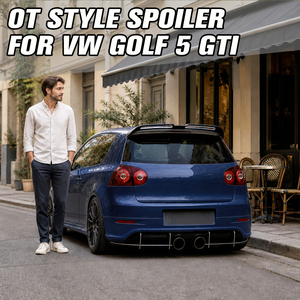 Nuovo Spoiler Posteriore Lucido Nero in ABS per Volkswagen <span class=keywords><strong>Golf</strong></span> 5 GTI 2003-2008 - Product Image 5