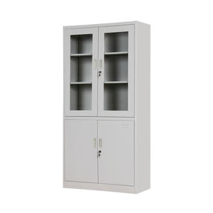 Archivador de Acero Moderno de Alta Calidad con Diseño con Cerradura, Características Ajustables, Puerta de Vidrio para Uso en Hoteles - Gran Venta, Almacenamiento de Archivos - Product Image 2