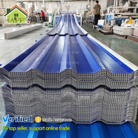 Lámina de Techo de PVC de Doble Capa con Núcleo Hueco, Impermeable, Resistente a los Rayos UV, Anticorrosiva y Ligera para Almacenes en Climas Tropicales