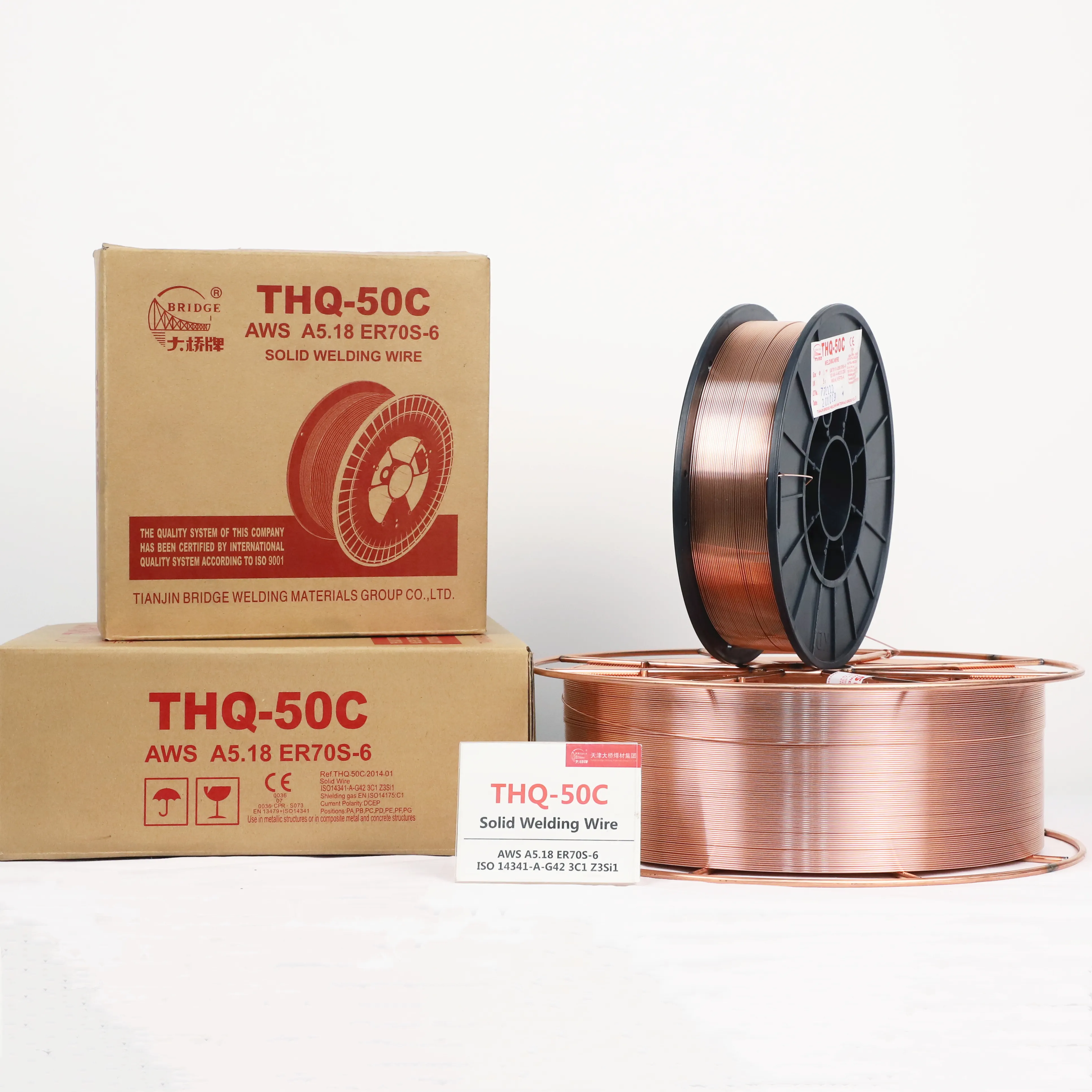 Manufacturer Welding Consumables 0.8mm 1.0mm 1.2mm 1.6mm solder MIG wire ER70s-6 copper plated welding wire