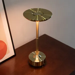 Warm Atmosphere Simple Design Touch Switch Hotel Bar Counter UFO-shaped Desk Lamp