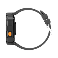 Pulsera de reloj inteligente GPS para ancianos IP67, localizador de llamadas SOS de plástico resistente al agua, rastreador con modo de posicionamiento de baliza