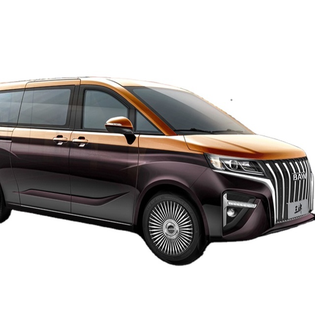 China Brand New Low Price BAW 2.0L Euro 6 4x2 RWD Rear Axle Driving 5MT 9 Seats Mini Van MPV Mini Van