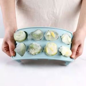 Moule à glaçons 3D en silicone pour crème glacée, forme pastèque et fraise, pour cuisine, vente chaude, commande minimum 10 pièces - Product Image 4