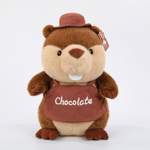 Peluche de Marmota con Logotipo Personalizado, Color Maillard, Juguete de Peluche de Mapache, Muñeco de Peluche para Bebés, Almohada Suave, Cojín, Regalos para Niños - Product Image 5