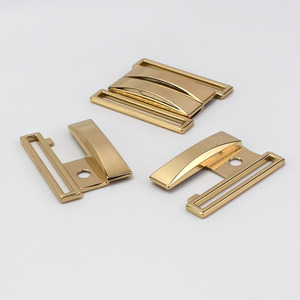 DeepeelAP513衣服装飾アクセサリー女性コートダウンジャケットパンツボタン亜鉛合金ベルトバックル - Product Image 4