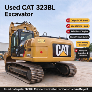 Excavadora de cadenas Caterpillar 323BL usada, modelo 2024, 23 toneladas, capacidad de cazo de 0.6 m, original, con pocas horas de trabajo. - Product Image 1